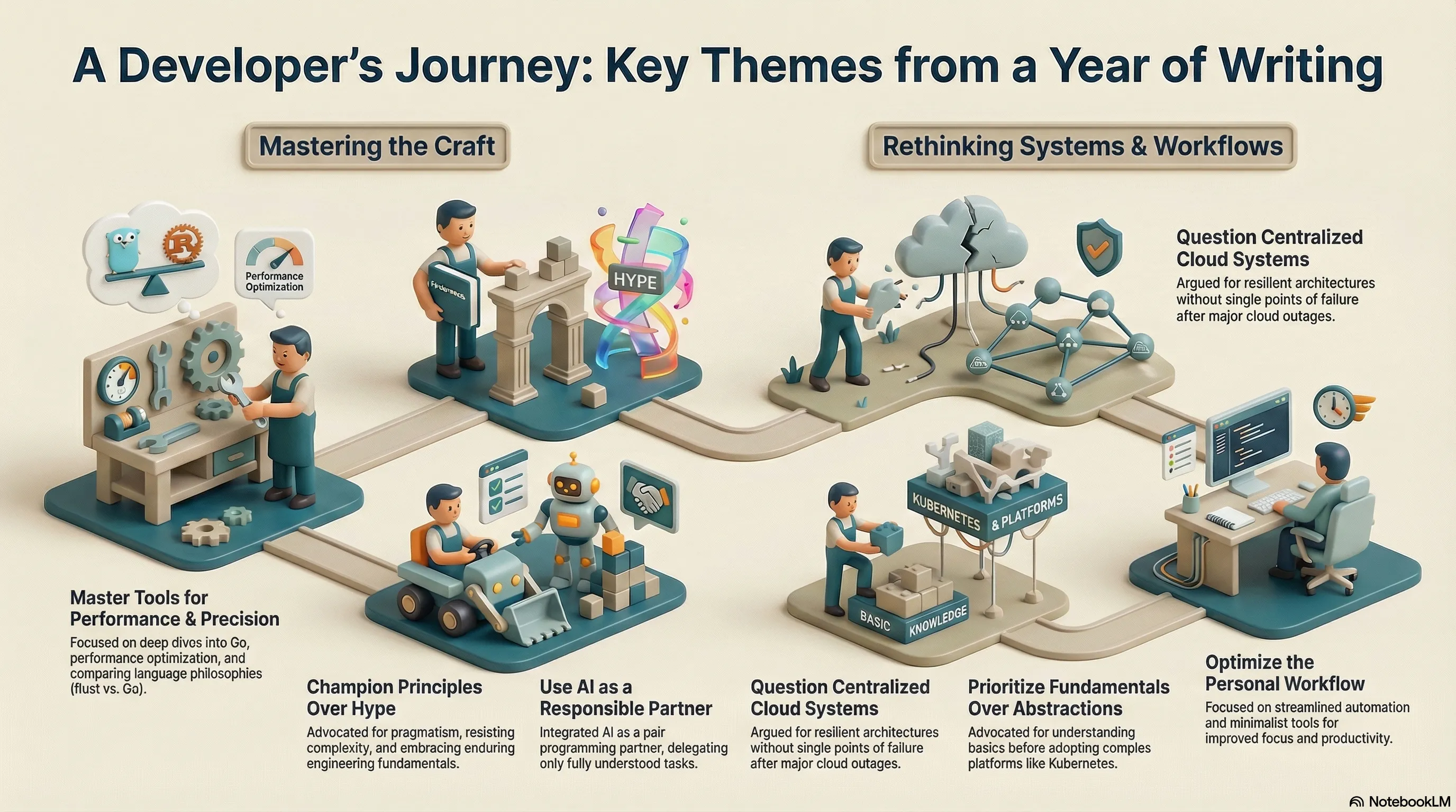Infographic: Reflections on My Technical Writing Journey: A Year in Review