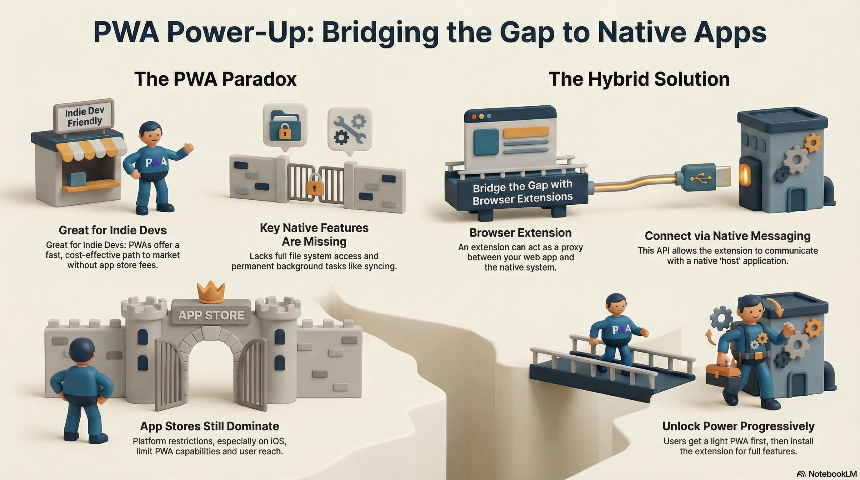 Infographic: Why PWAs Still Lag Behind Native Apps in 2026