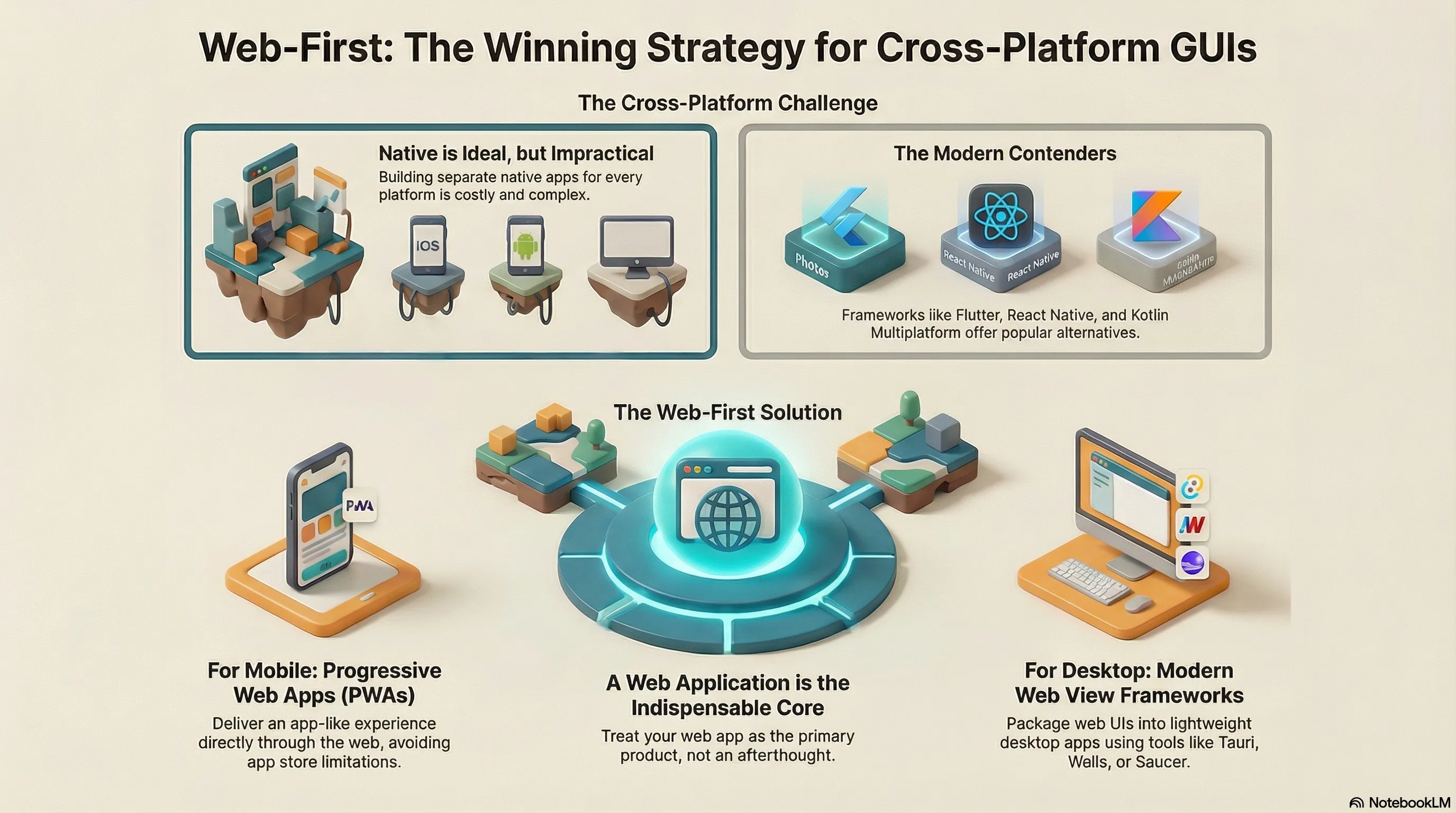 Infographic: Why Web Technologies Still Win for Cross-Platform GUI Development