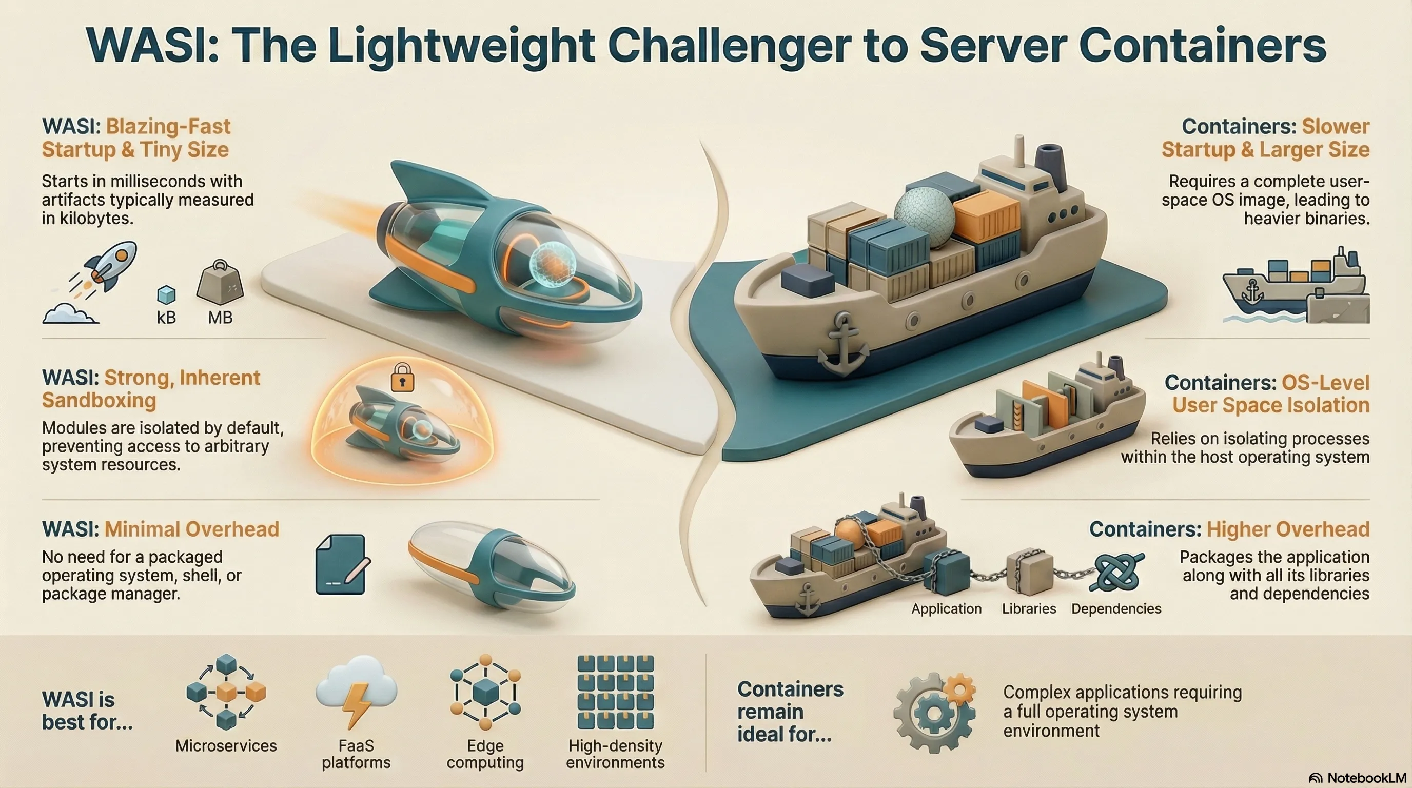 Infographic: WASI: The Lightweight Challenger to Server Containers