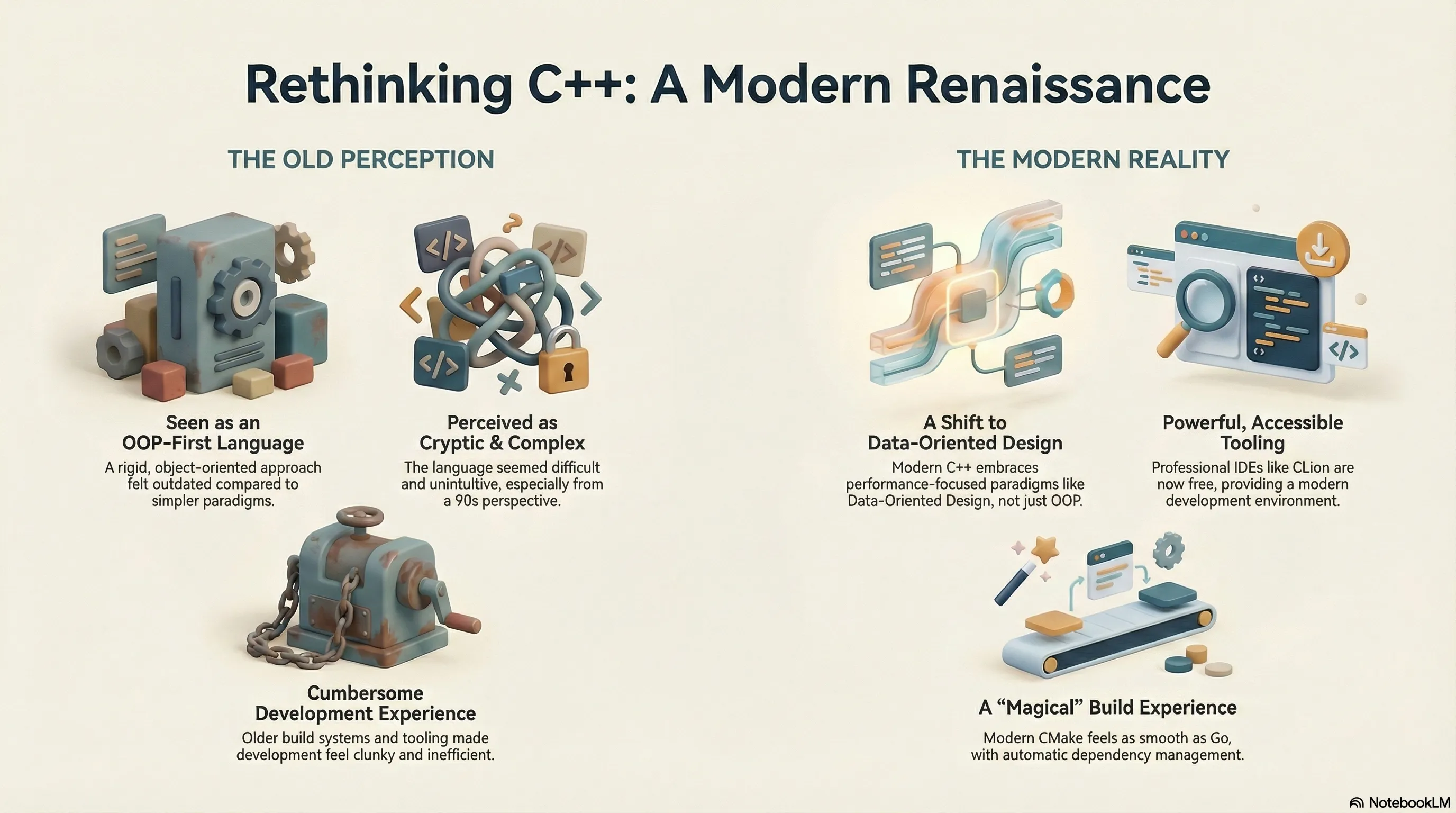 Infographic: Rethinking C++ in an Era of Go, Rust, and Zig